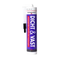 Hermadix dicht en vast zwart