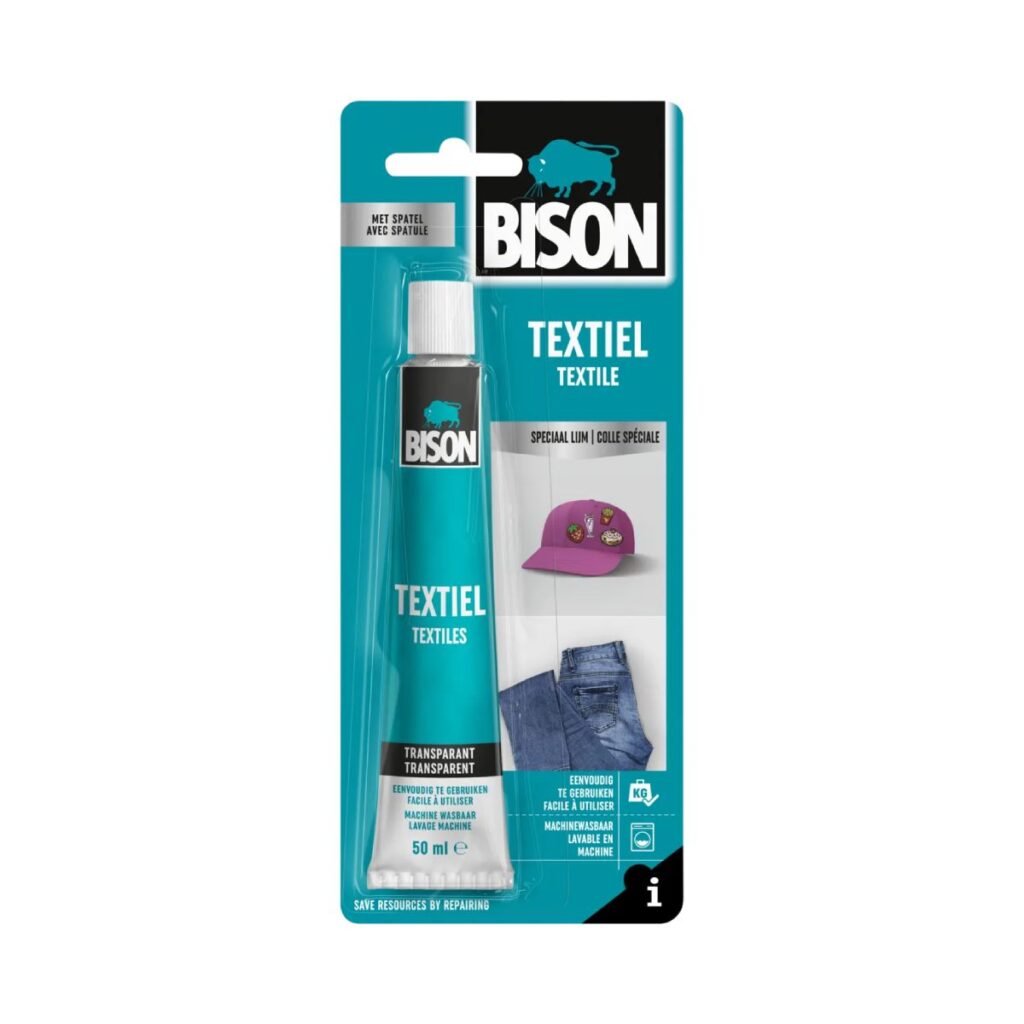 Bison Textiellijm lijmwijzer