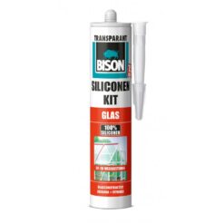 Bison Siliconekit glas transparant 310ML