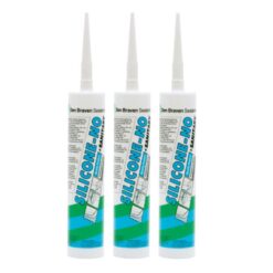 Silicone-NO Zwaluw Den Braven wit