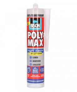 Bison Poly Max High Tack Express transparant 300 gram