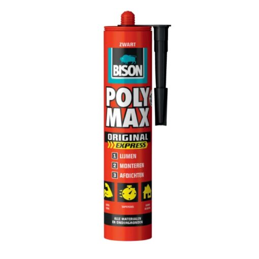 Bison Poly Max Original Express zwart 425 gram