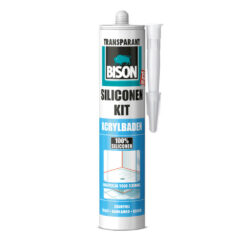 Bison siliconenkit acrylbaden transparant