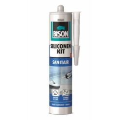 Bison siliconenkit sanitair grijs