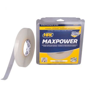 HPX Max Power transparant 19mm x 16.5mtr
