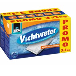 Bison Vochtvreter navulling 3x1KG gram