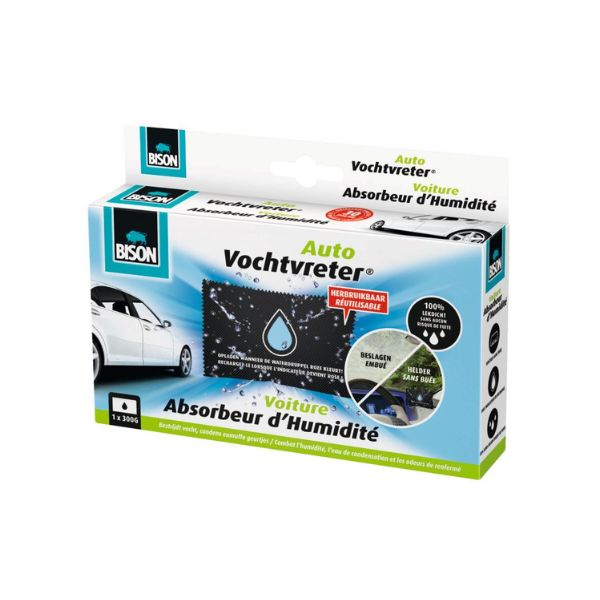 Vochtvreter voor in de auto houdt je auto damp en condensvrij