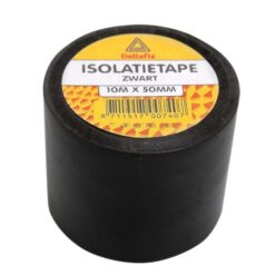 Deltafix isolatieband 50 mm x 10 meter zwart 740
