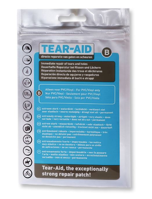 SUP board repareren of lijmen met Tear-Aid