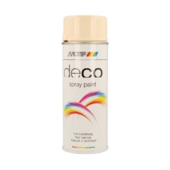 Motip 01610 Deco spuitlak RAL 1015 ivoorwit hoogglans 400 ml
