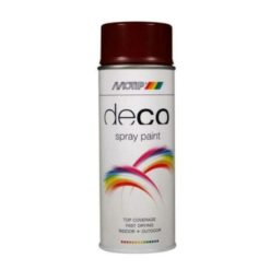 Motip 01620 Deco spuitlak RAL 3005 wijnrood hoogglans 400 ml
