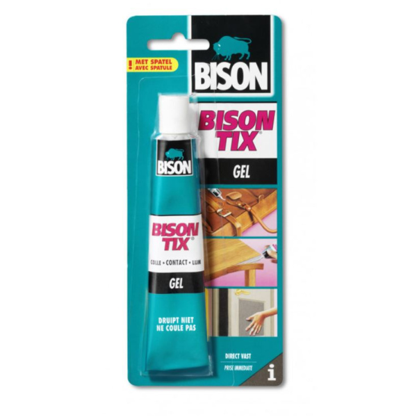 Bison tix gel tube, advies lijmwijzer