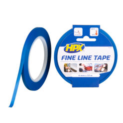 HPX Fine Line tape 7500 blauw 6 mm x 33 meter FL0633