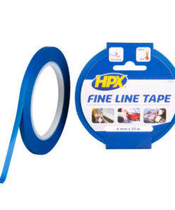 HPX Fine Line tape 7500 blauw 6 mm x 33 meter FL0633